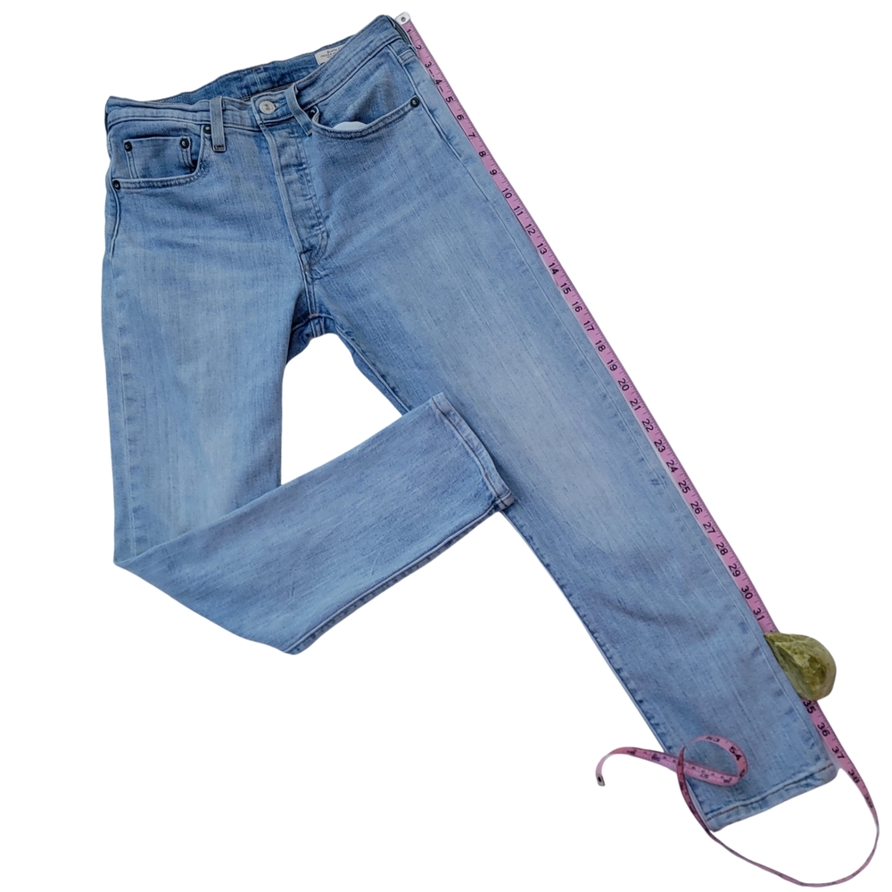 Rare Levi's 501 S Skinny - Italian Redline Selvedge - Quality Crafted - WPL 423